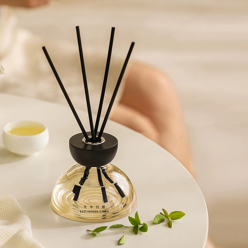 Home Fragrance With Essential Oils - 200 مللي زجاجة ناشر القصب مع