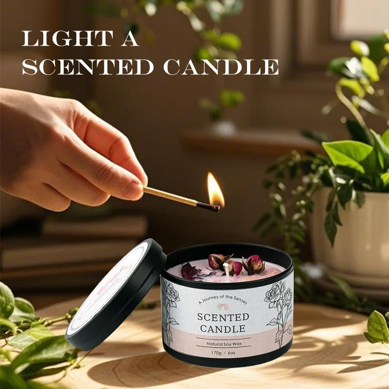 شمعة عطرية كريستالية مبتكرة سع - مراجعة Home Fragrance Aromatherapy وسعره